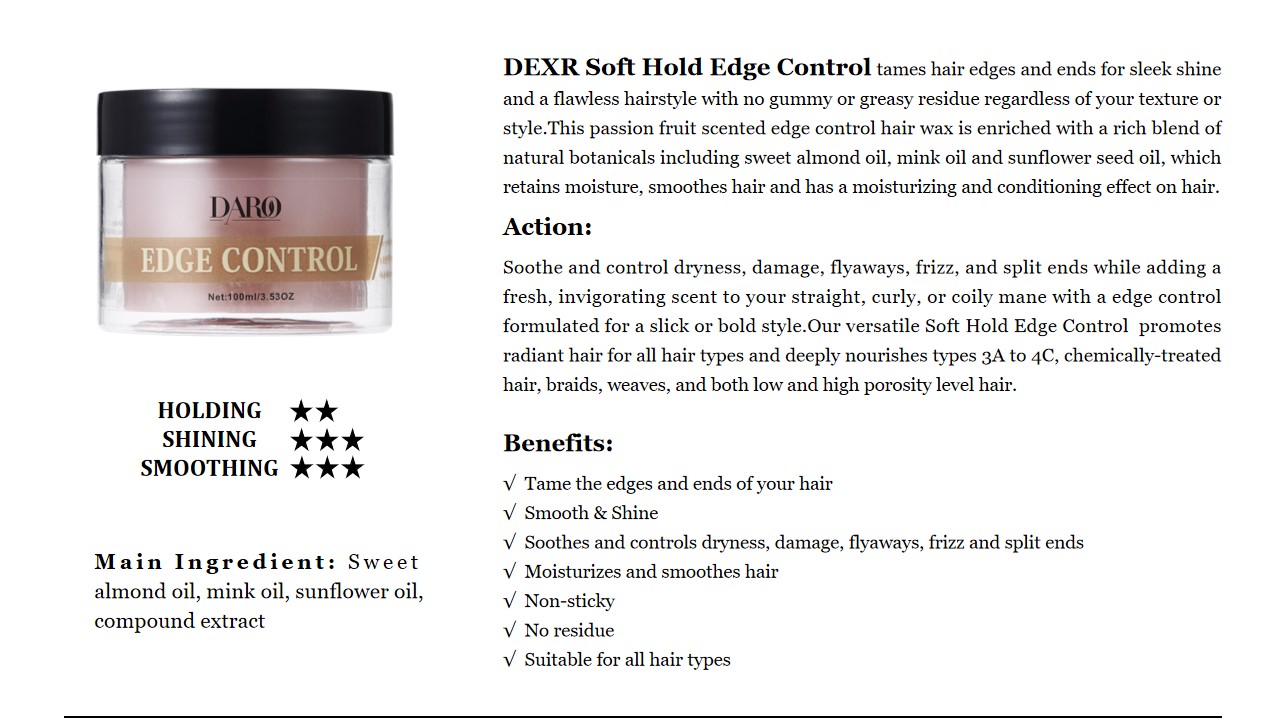 1 DARO Soft Hold Edge Control