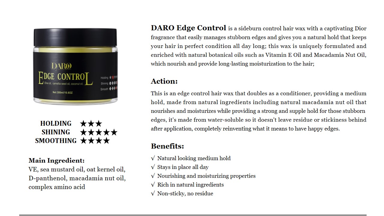 6 DARO Edge Control